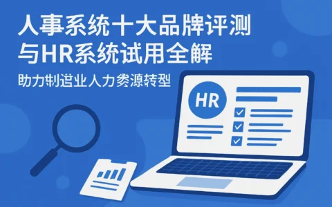 人事系统十大品牌评测与HR系统试用全解——助力制造业人力资源转型升级