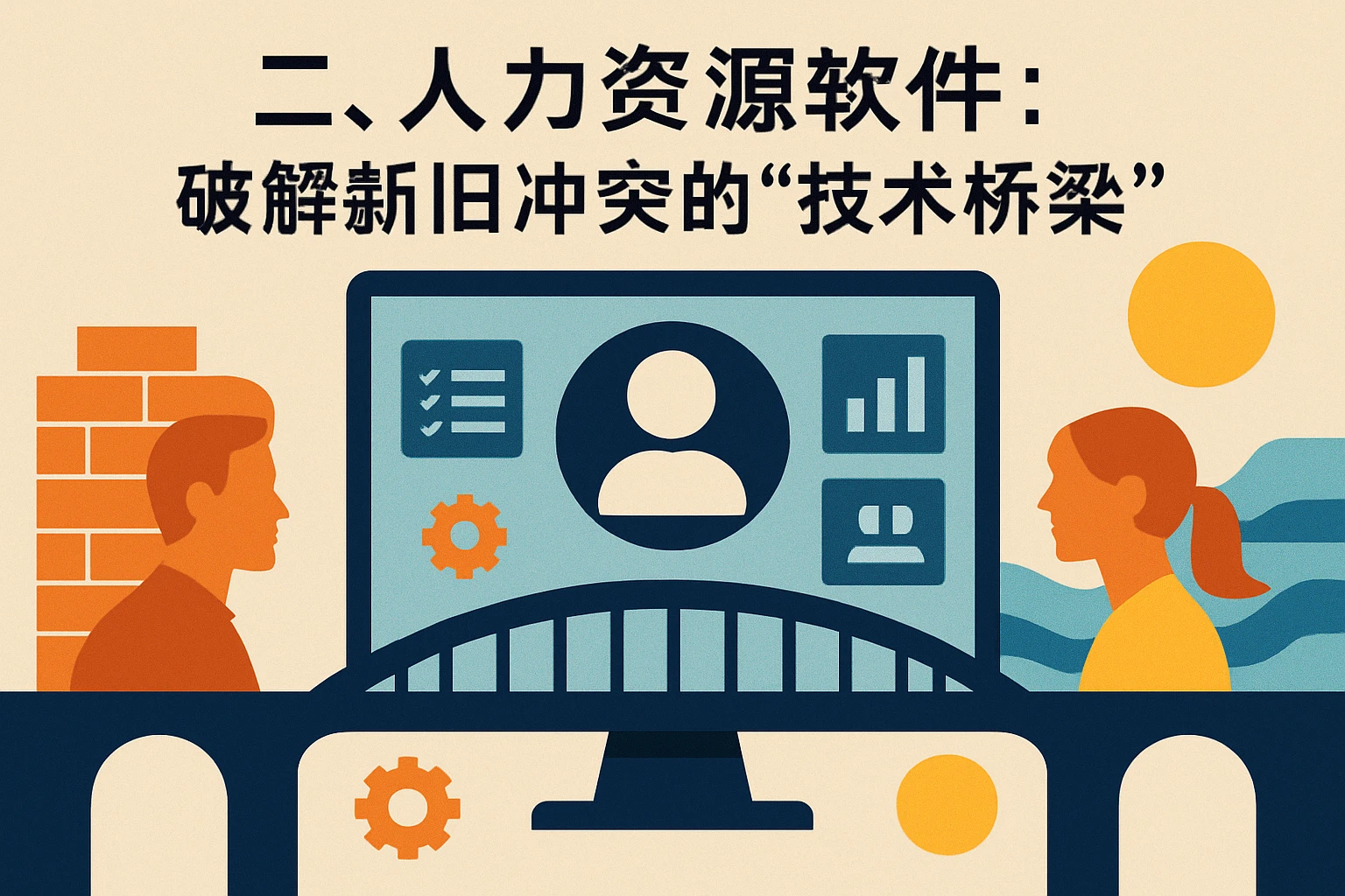 二、人力资源软件：破解新旧冲突的“技术桥梁”