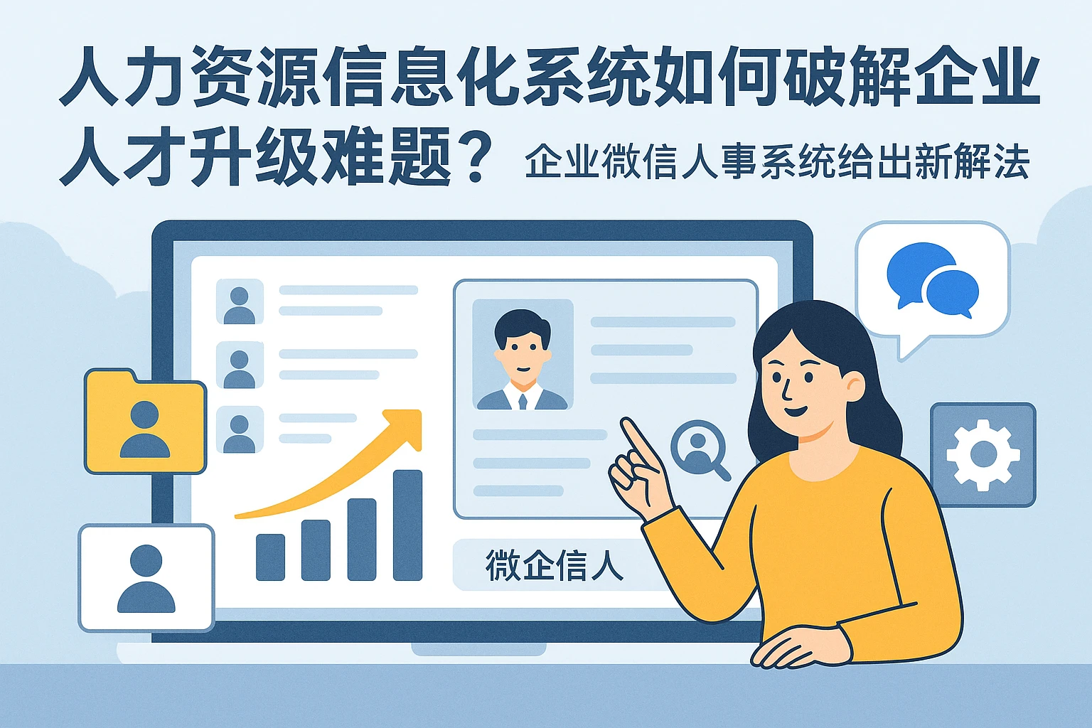 人力资源信息化系统如何破解企业人才升级难题？企业微信人事系统给出新解法