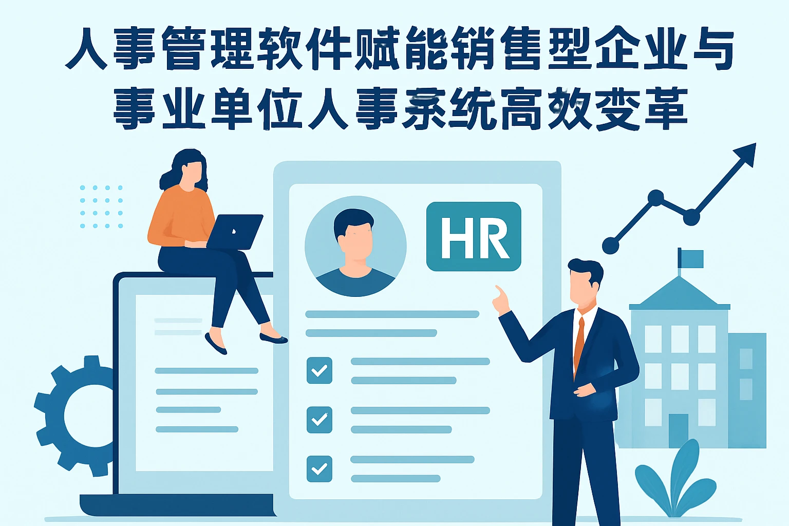 人事管理软件赋能销售型企业与事业单位人事系统的高效变革
