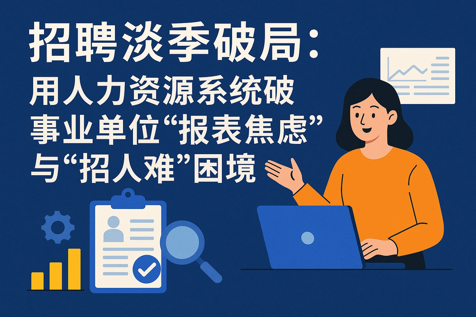 招聘淡季破局：用人力资源系统破解事业单位“报表焦虑”与“招人难”困境