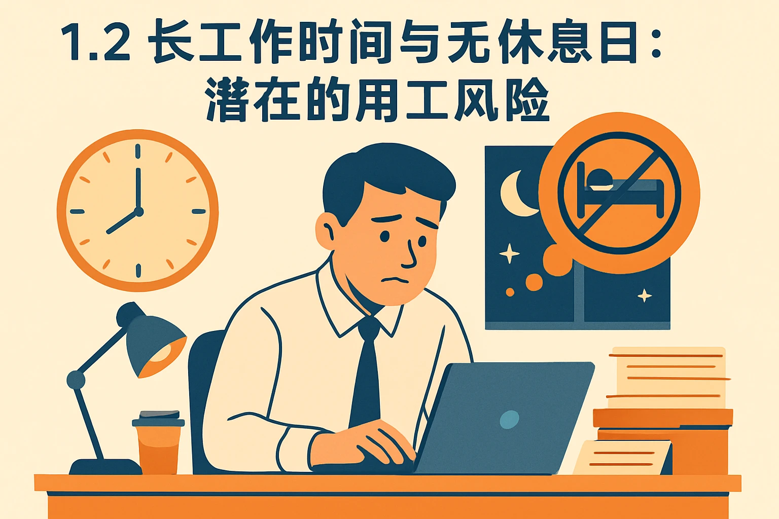 1.2 长工作时间与无休息日：潜在的用工风险