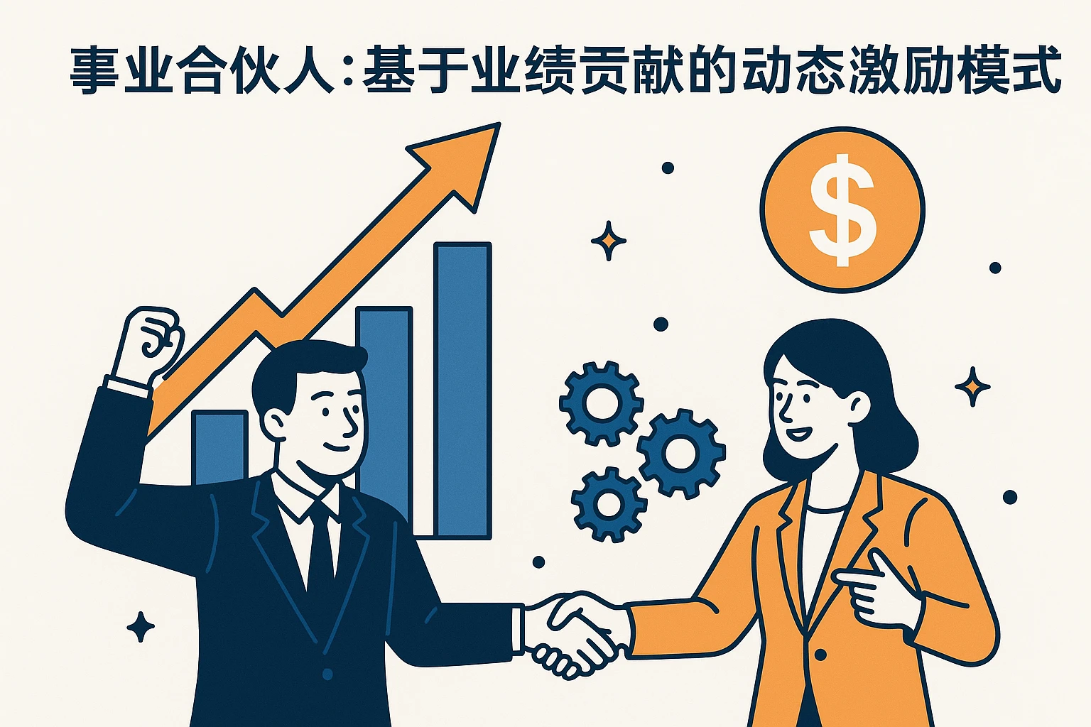 2. 事业合伙人：基于业绩贡献的动态激励模式