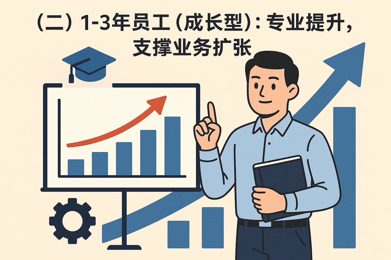 （二）1-3年员工（成长型）：专业提升，支撑业务扩张