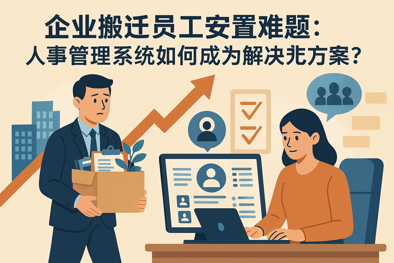 企业搬迁员工安置难题：人事管理系统如何成为解决方案？