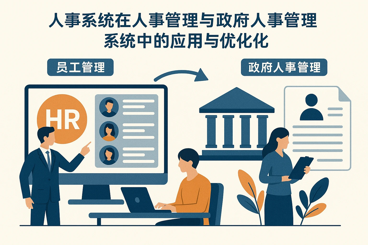 人事系统在员工管理与政府人事管理系统中的应用与优化