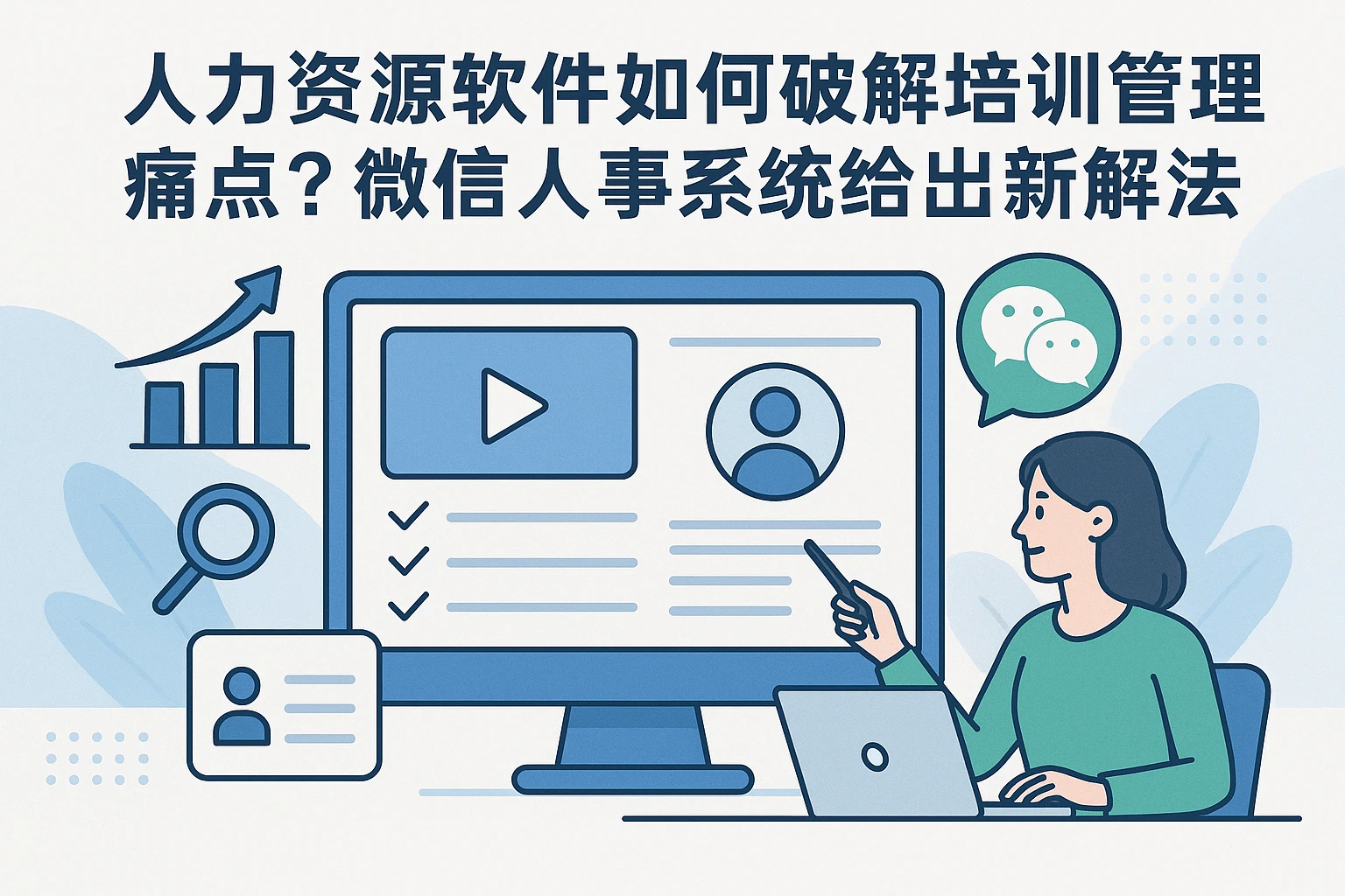 人力资源软件如何破解培训管理痛点？微信人事系统给出新解法