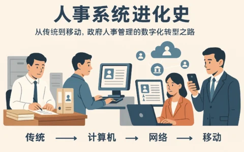 人事系统进化史：从传统到移动，政府人事管理的数字化转型之路