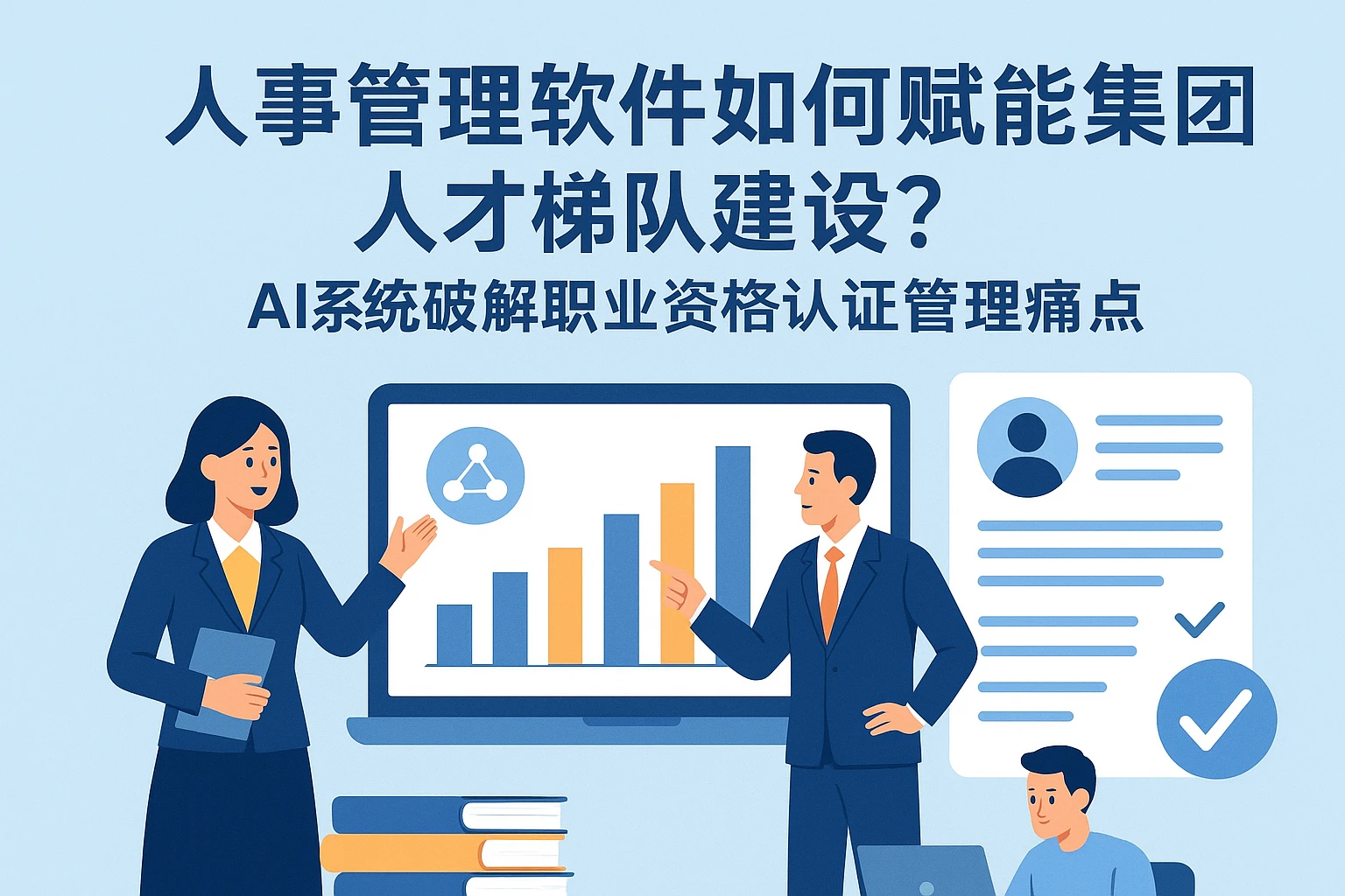人事管理软件如何赋能集团人才梯队建设？AI系统破解职业资格认证管理痛点