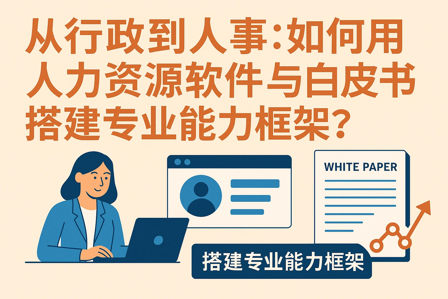 从行政到人事：如何用人力资源软件与白皮书搭建专业能力框架？
