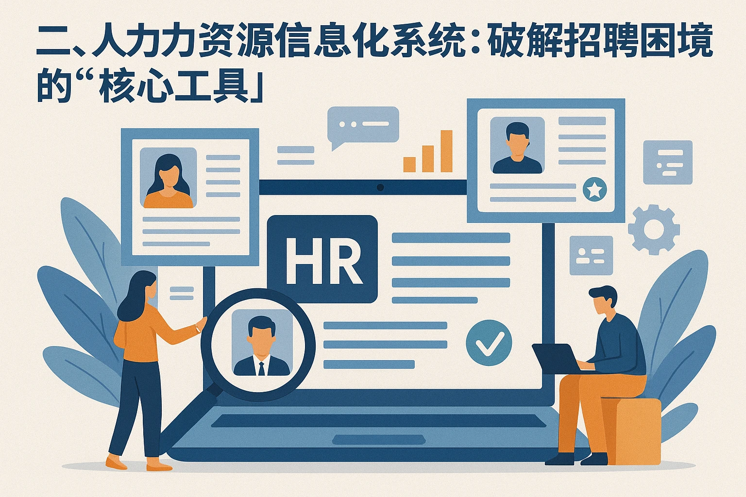 二、人力资源信息化系统：破解招聘困境的“核心工具”