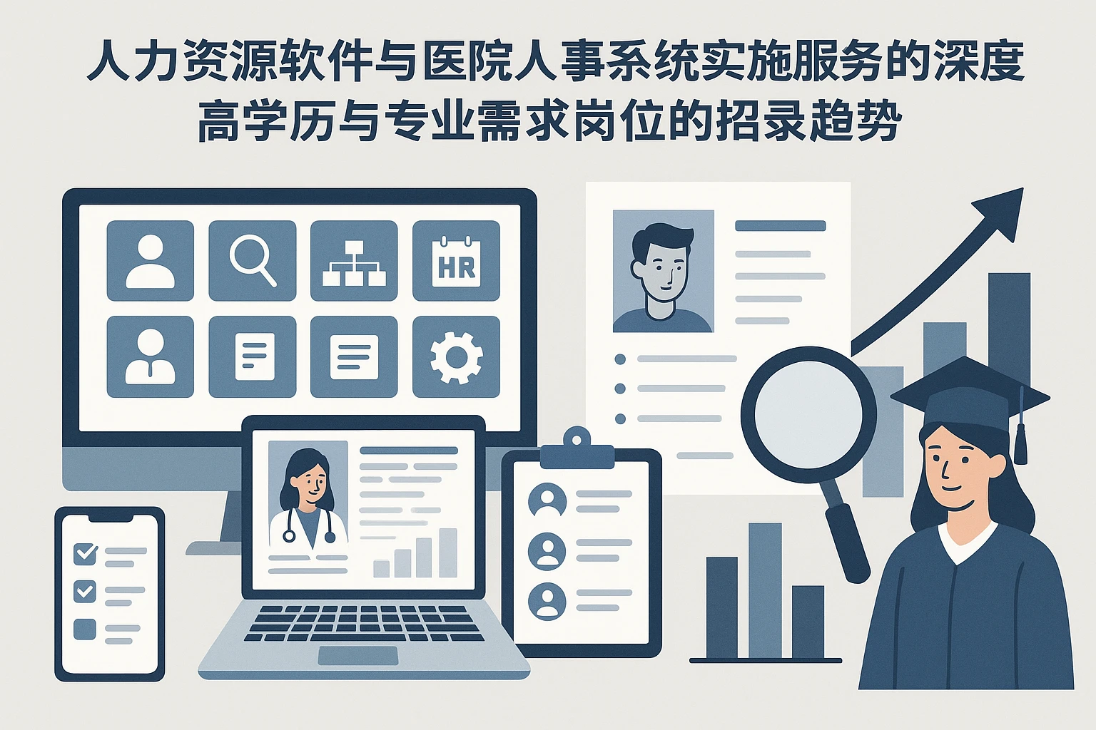 人力资源软件与医院人事系统实施服务的深度解析——高学历与专业需求岗位的招录趋势