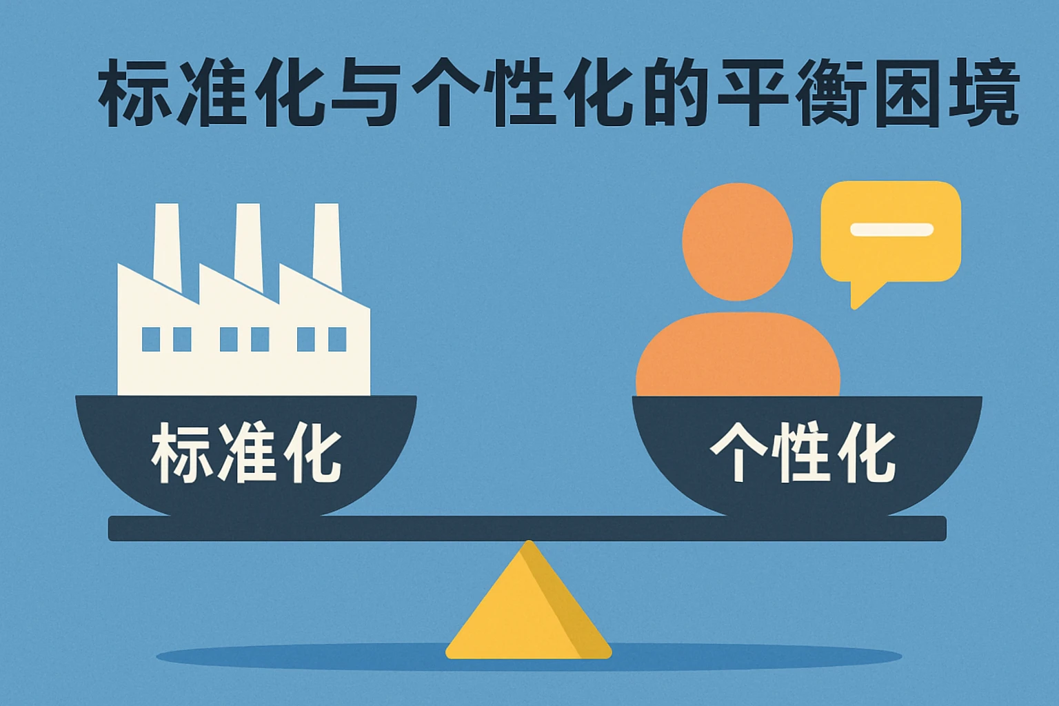 2. 标准化与个性化的平衡困境