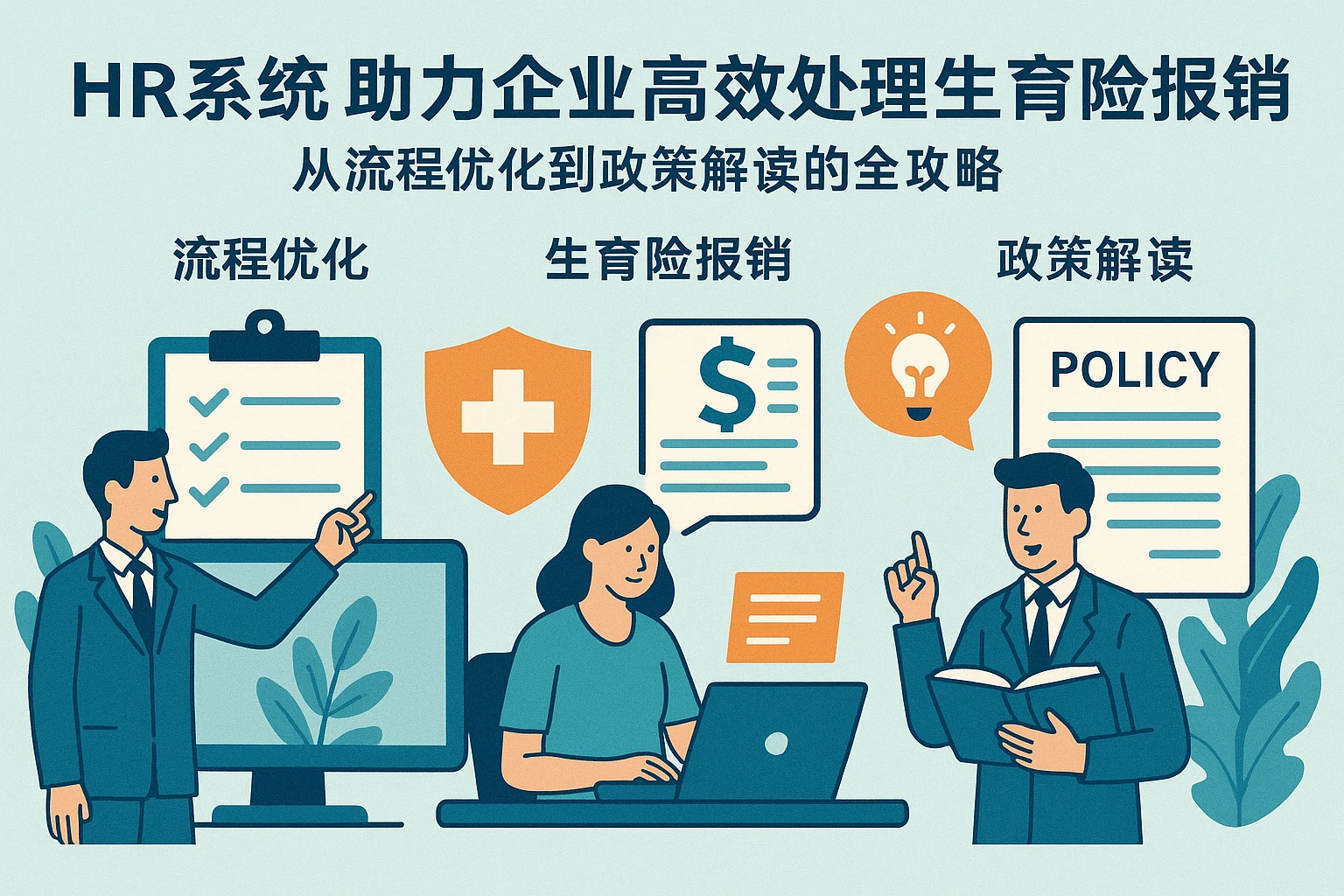 HR系统助力企业高效处理生育险报销：从流程优化到政策解读的全攻略