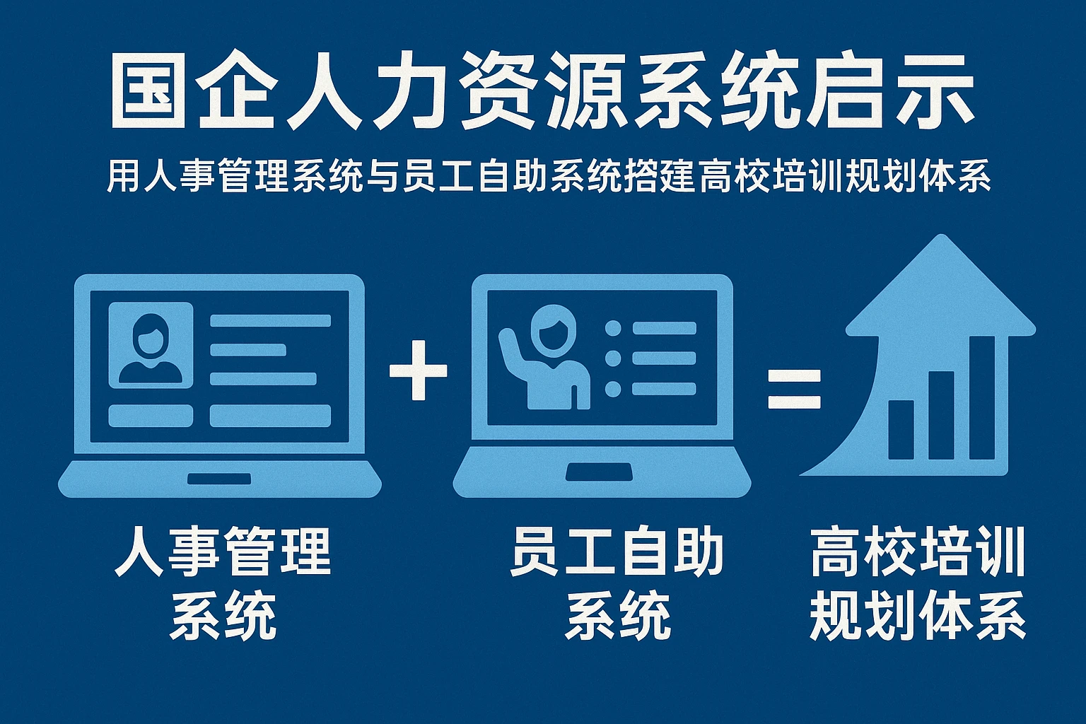 国企人力资源系统启示：用人事管理系统与员工自助系统搭建高校培训规划体系