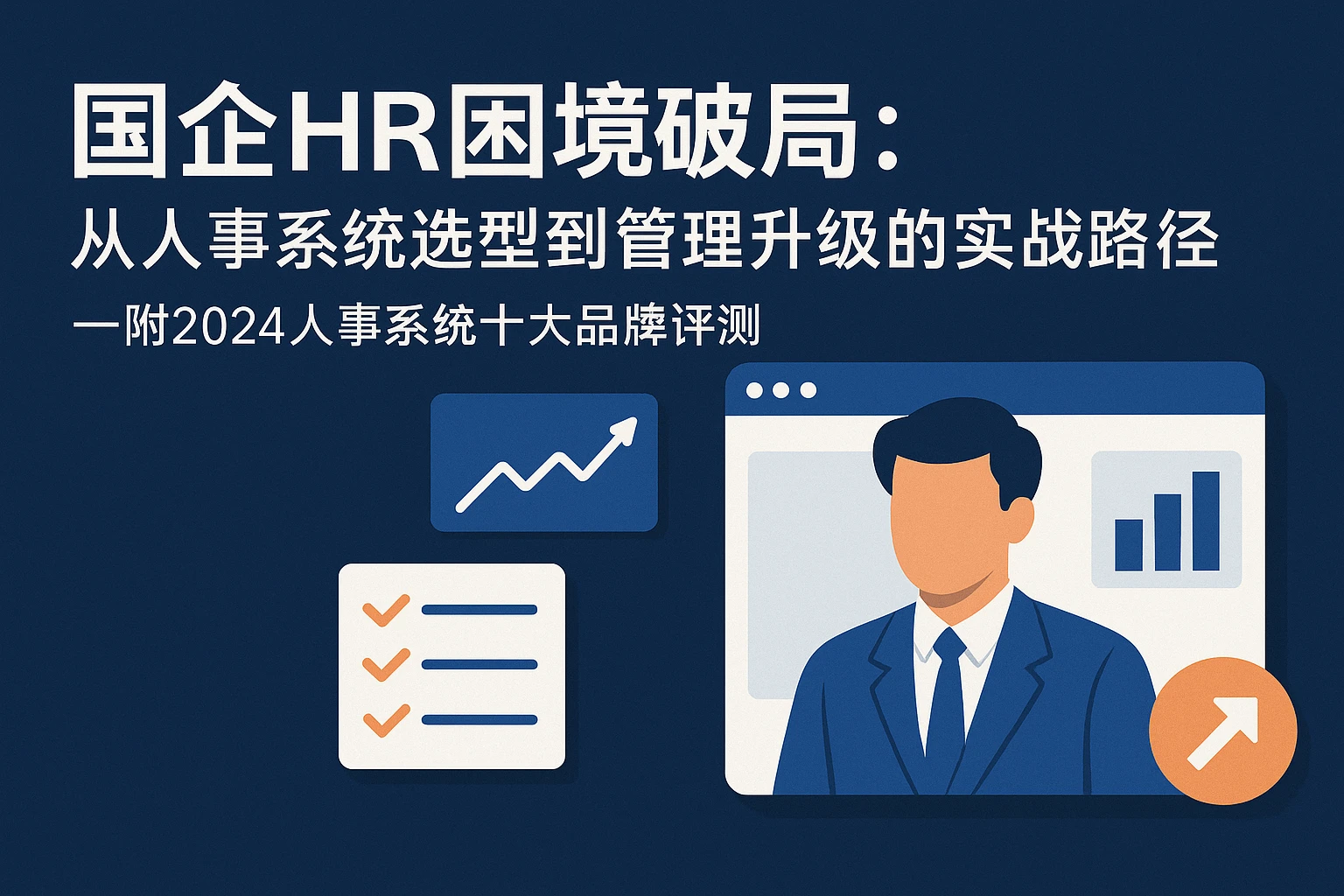 国企HR困境破局：从人事系统选型到管理升级的实战路径——附2024人事系统十大品牌评测