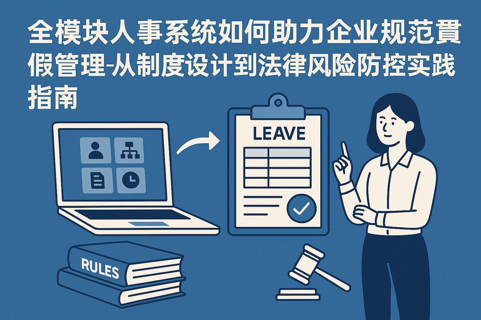 全模块人事系统如何助力企业规范事假管理——从制度设计到法律风险防控的实践指南