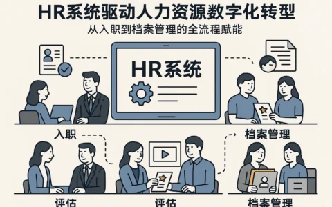 HR系统驱动人力资源数字化转型：从入职到档案管理的全流程赋能