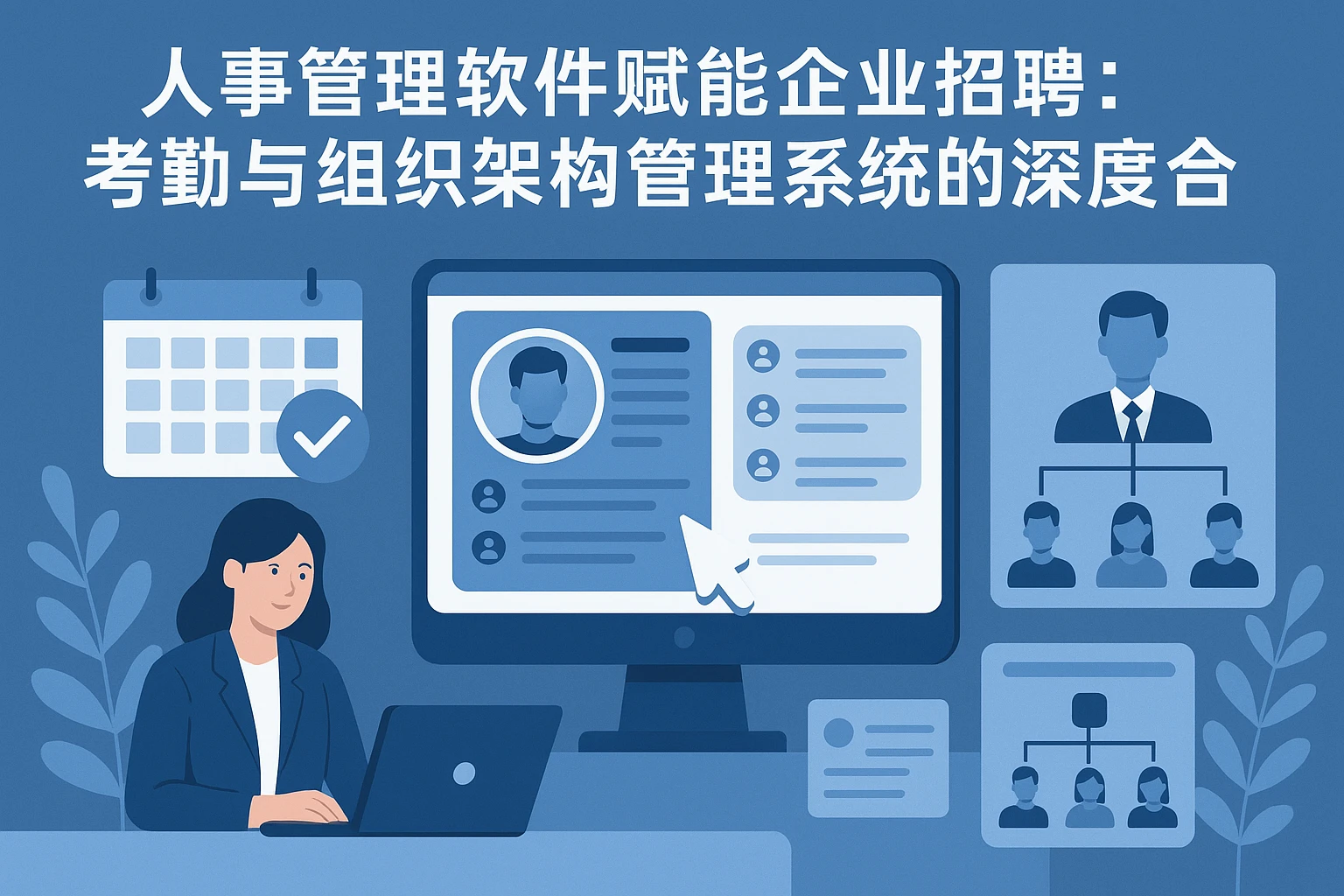 人事管理软件赋能企业招聘：考勤与组织架构管理系统的深度融合