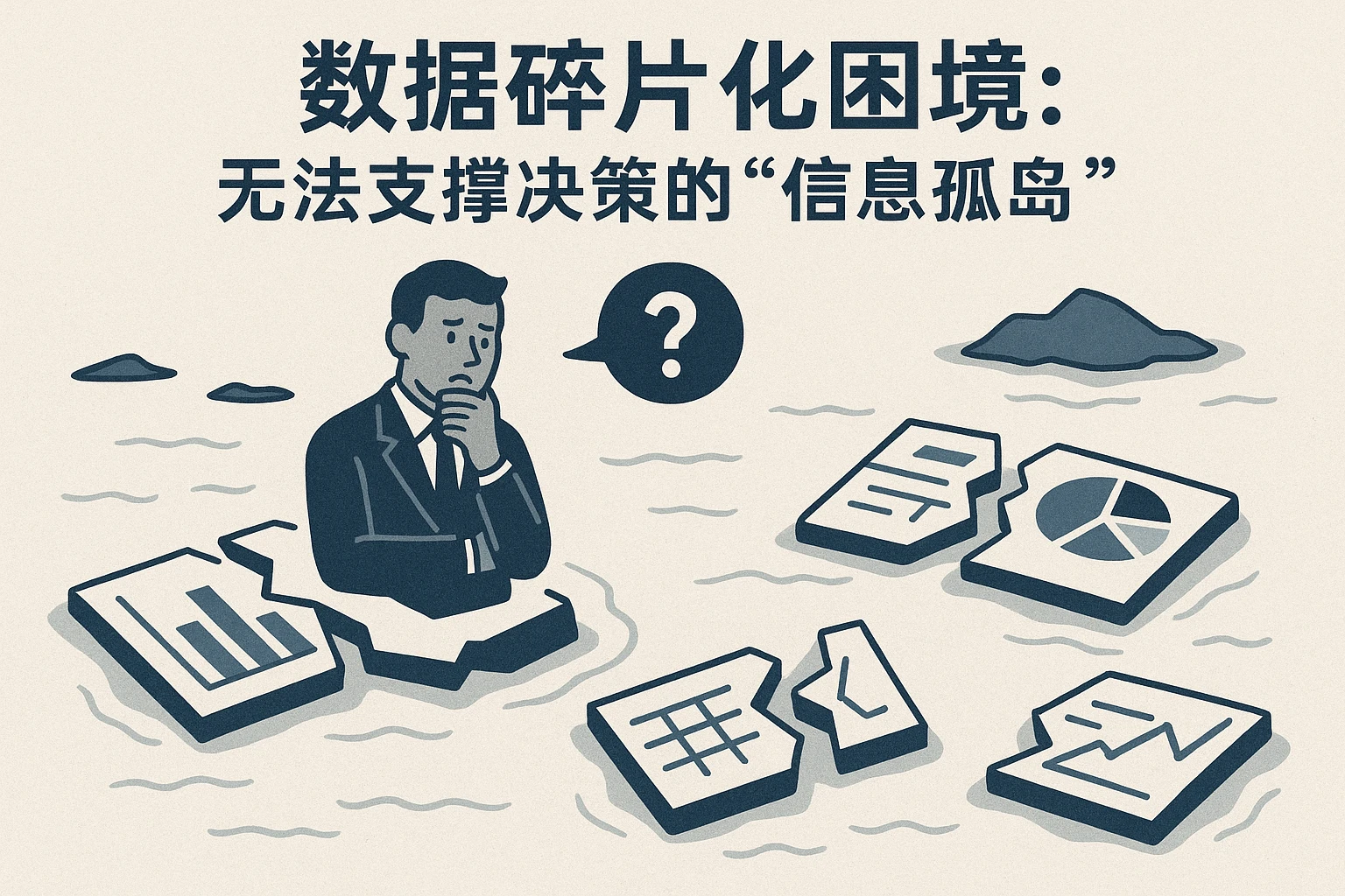 2. 数据碎片化困境：无法支撑决策的
