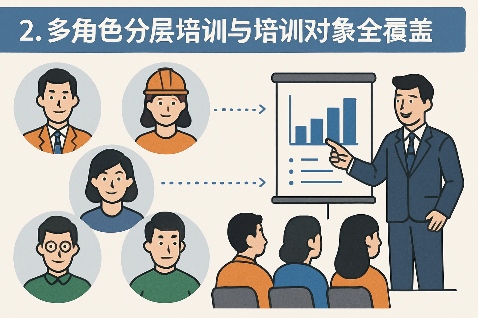 2. 多角色分层培训与培训对象全覆盖