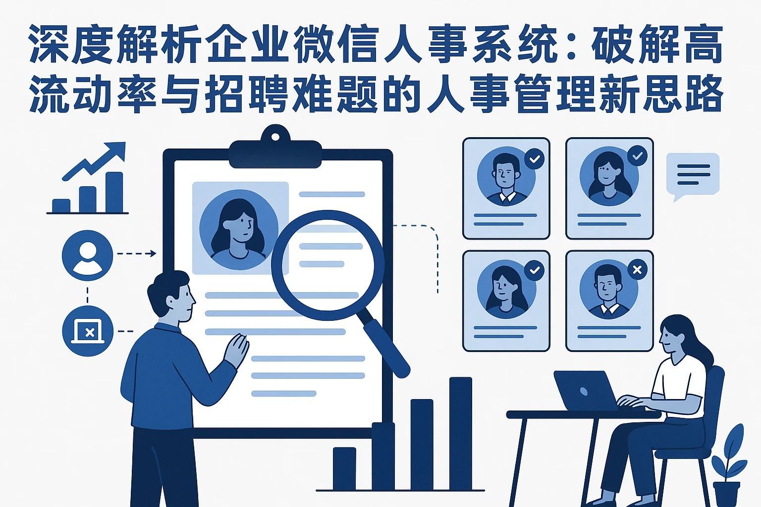 深度解析企业微信人事系统：破解高流动率与招聘难题的人事管理新思路