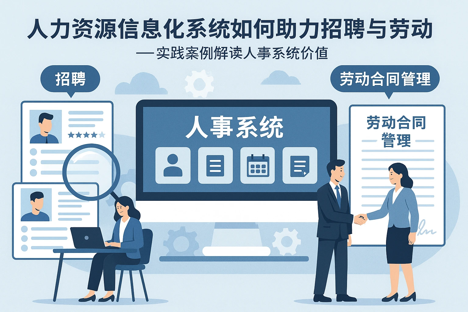 人力资源信息化系统如何助力招聘与劳动合同管理——实践案例解读人事系统价值