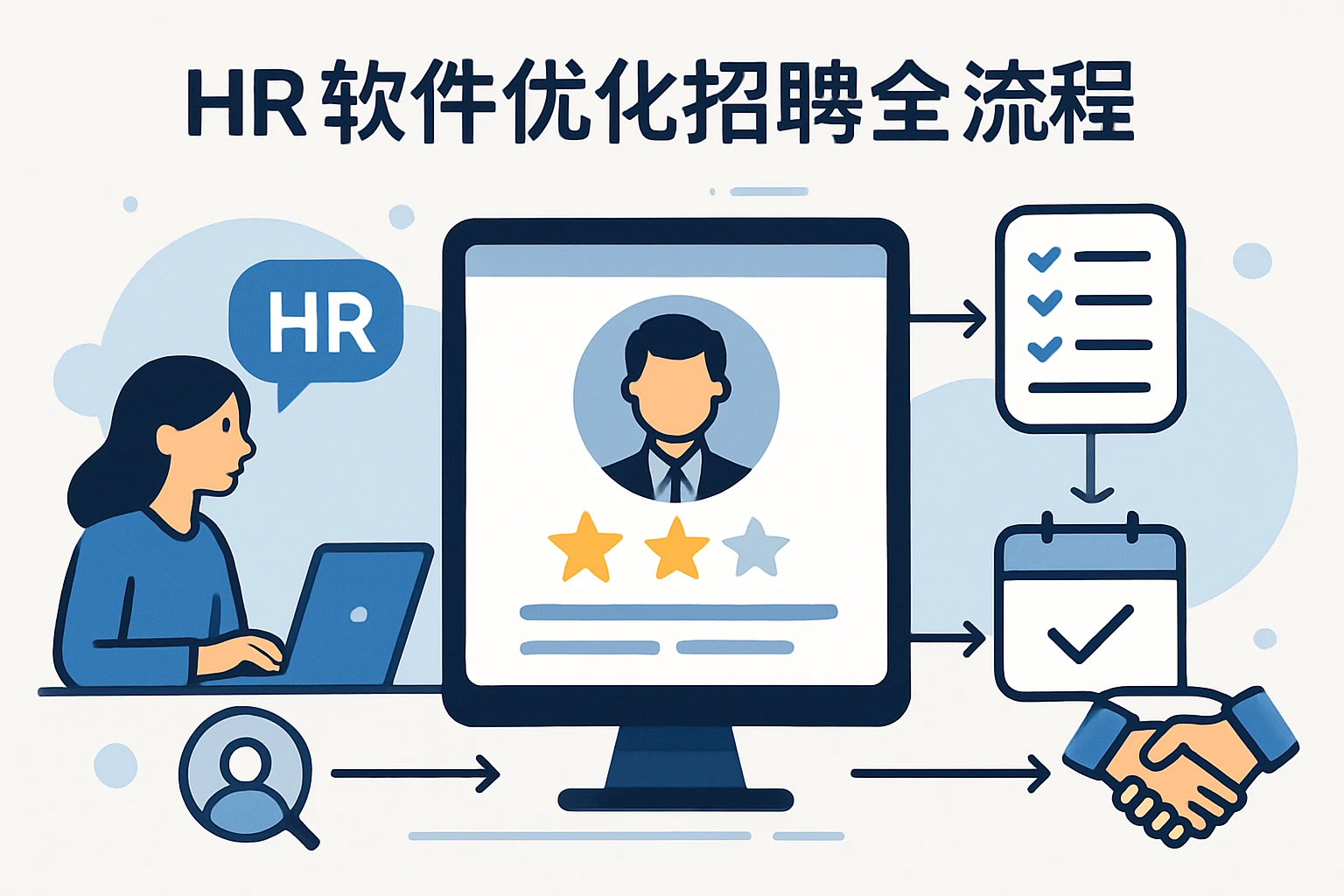 HR 软件优化招聘全流程