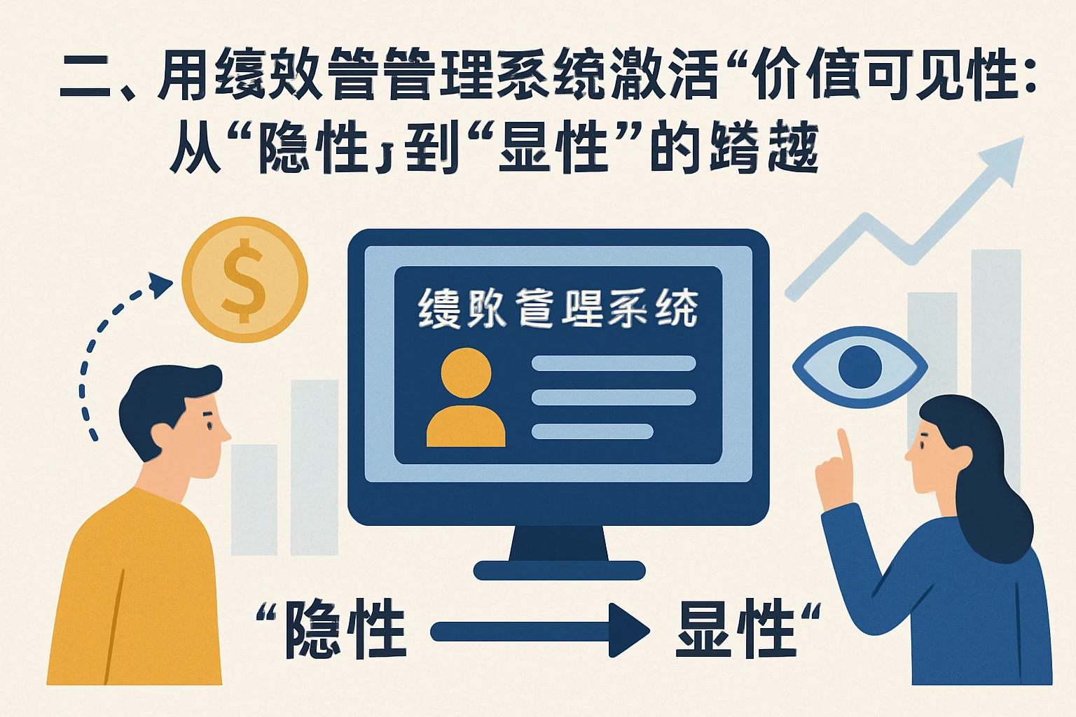 二、用绩效管理系统激活“价值可见性”：从“隐性”到“显性”的跨越