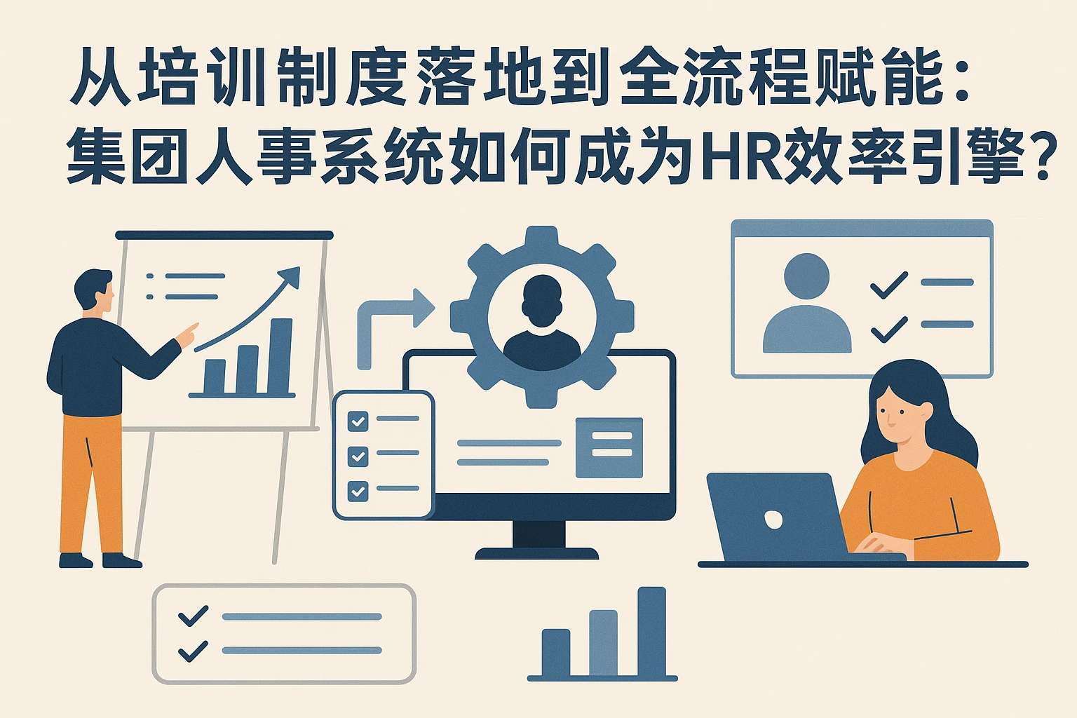 从培训制度落地到全流程赋能：集团人事系统如何成为HR效率引擎？