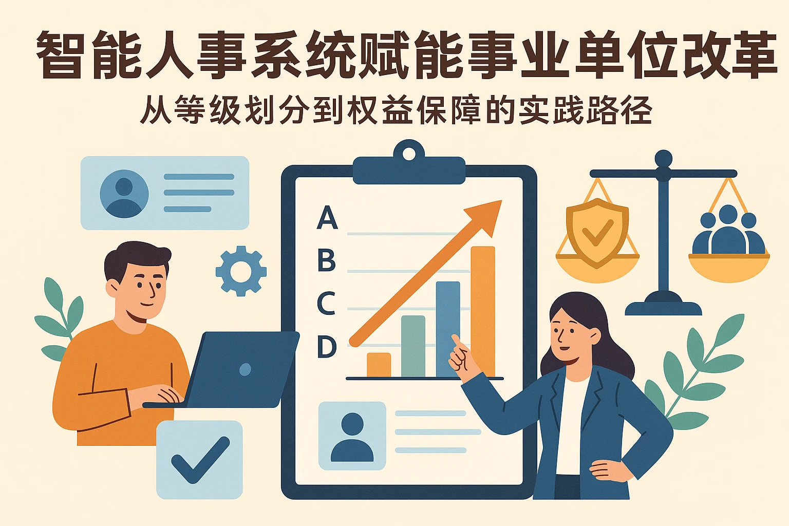 智能人事系统赋能事业单位考核改革：从等级划分到权益保障的实践路径