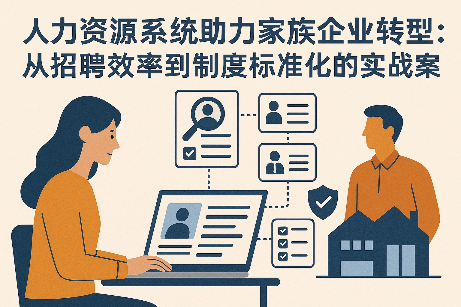 人力资源系统助力家族企业转型：从招聘效率到制度标准化的实战方案