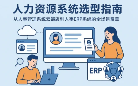 人力资源系统选型指南：从人事管理系统云端版到人事ERP系统的全场景覆盖