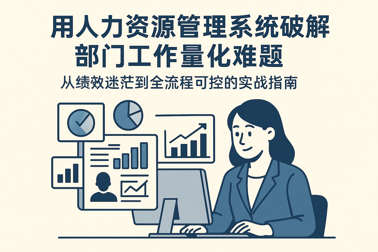 用人力资源管理系统破解部门工作量化难题：从绩效迷茫到全流程可控的实战指南