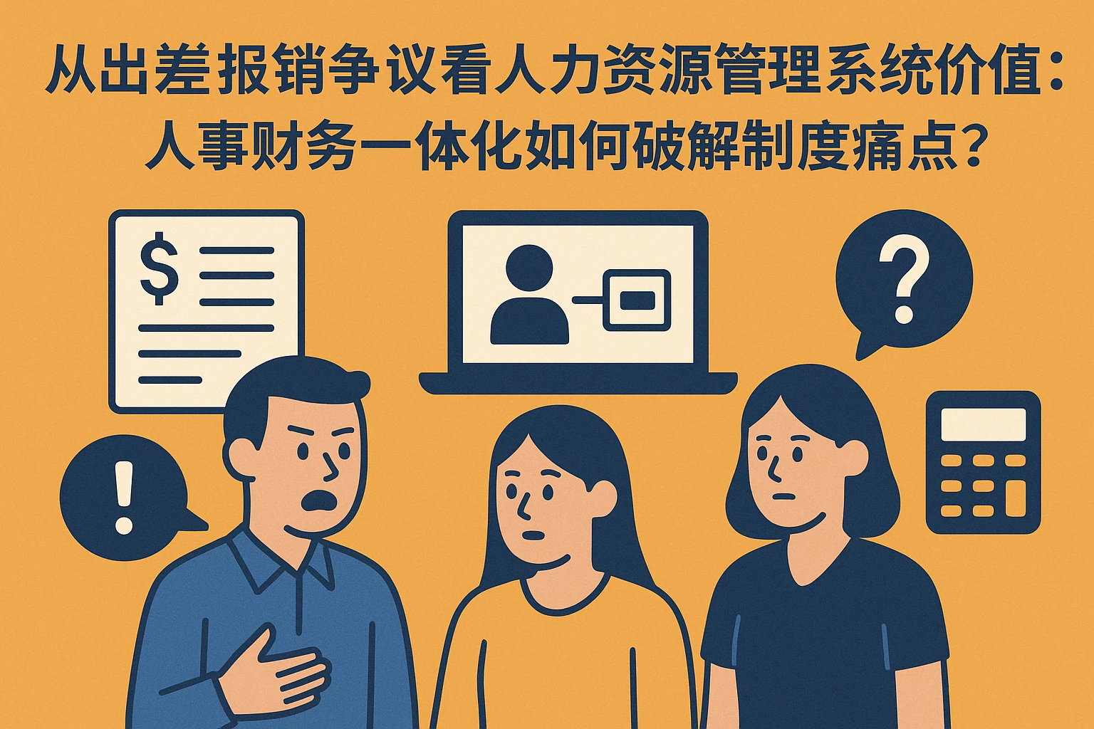 从出差报销争议看人力资源管理系统的价值：人事财务一体化如何破解制度痛点？