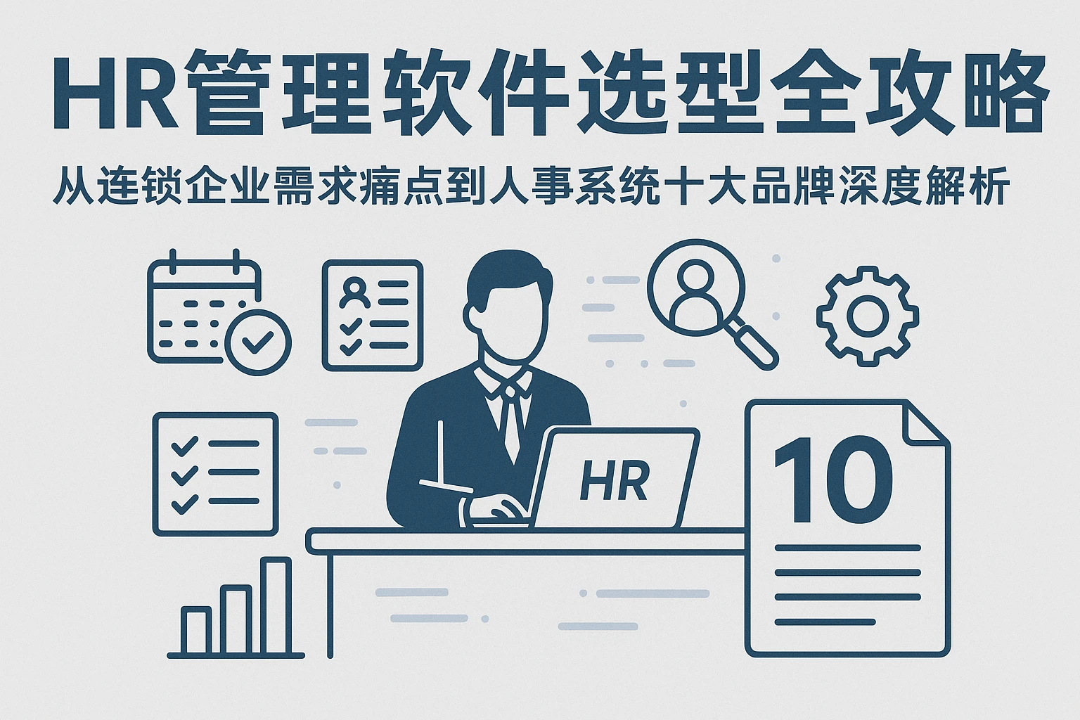 HR管理软件选型全攻略：从连锁企业需求痛点到人事系统十大品牌深度解析