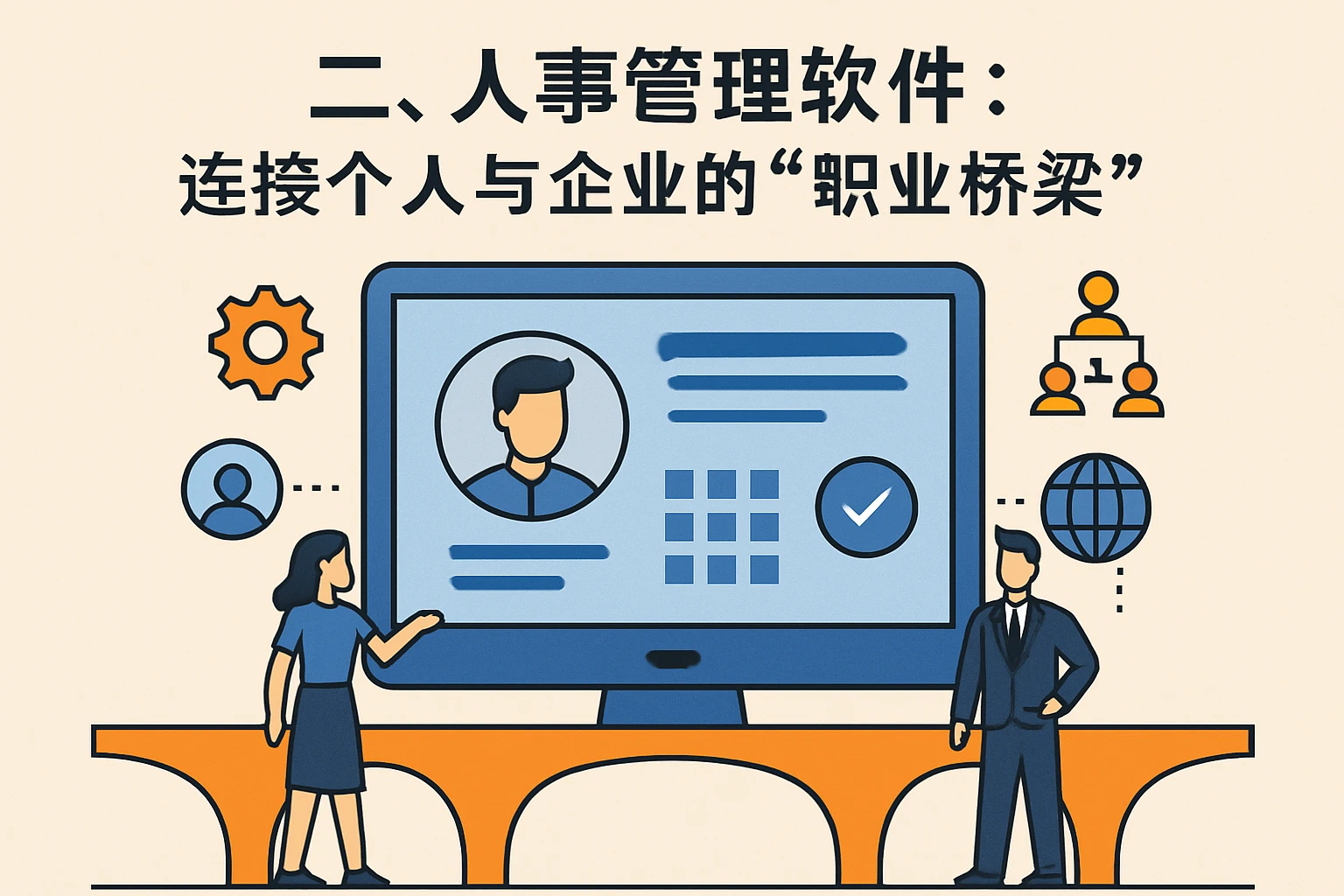二、人事管理软件：连接个人与企业的“职业桥梁”