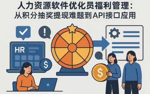 人力资源软件优化员工福利管理：从积分抽奖提现难题到API接口应用