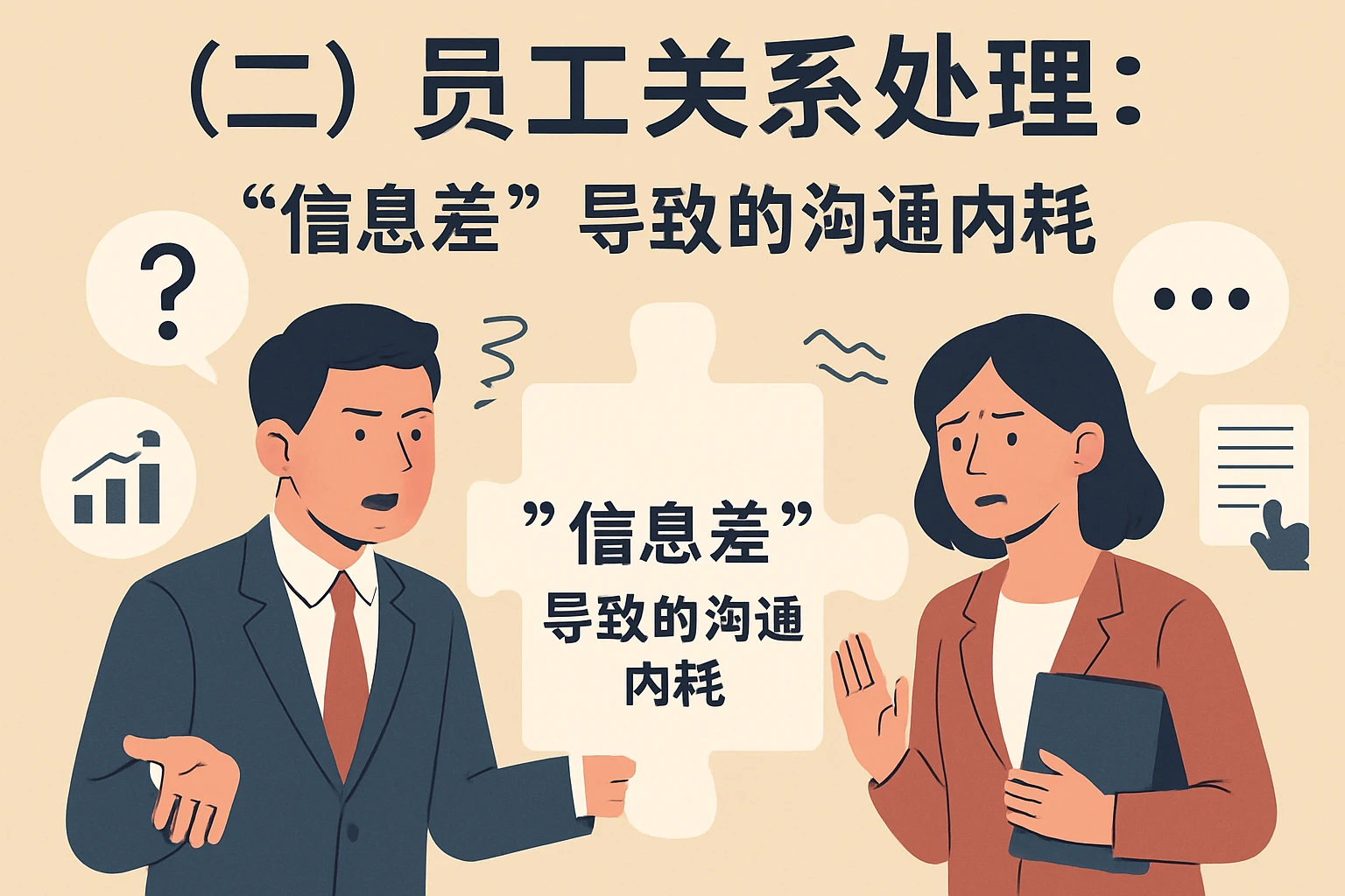 （二）员工关系处理：“信息差”导致的沟通内耗