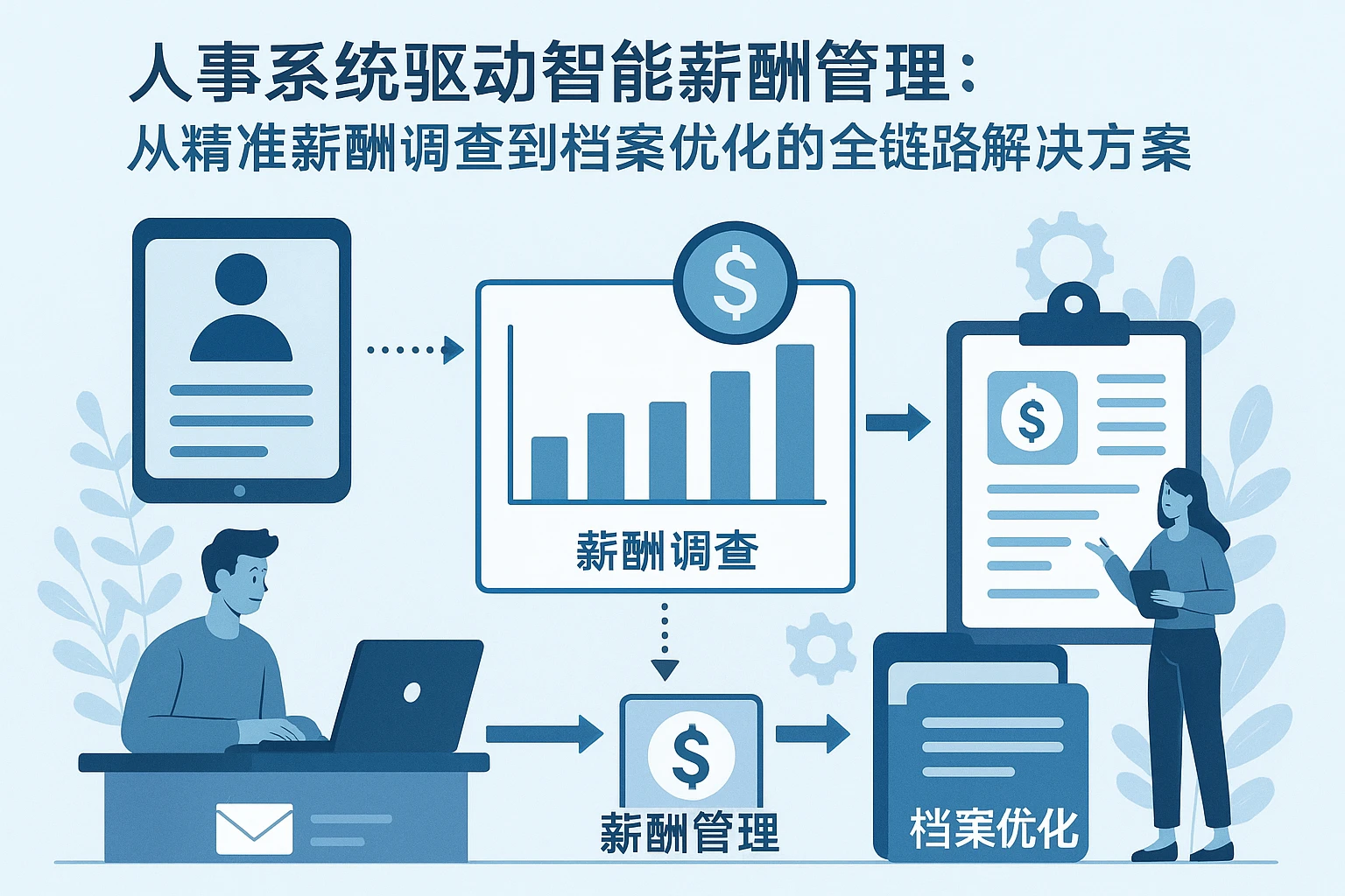 人事系统驱动智能薪酬管理：从精准薪酬调查到档案优化的全链路解决方案