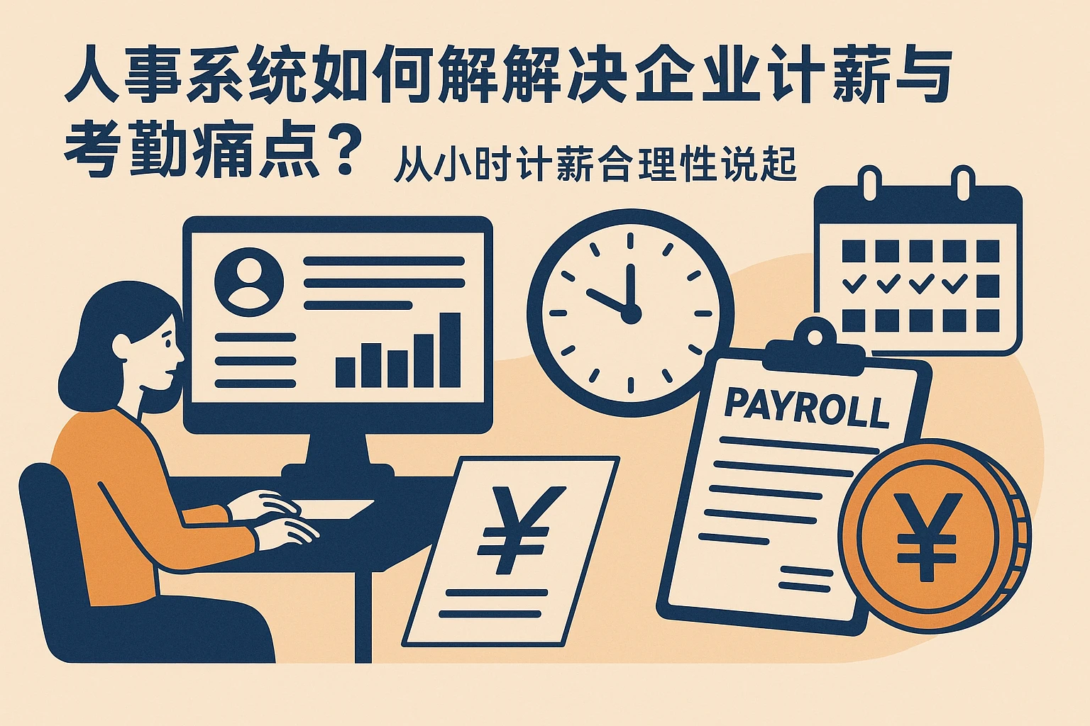 人事系统如何解决企业计薪与考勤痛点？从小时计薪合理性说起