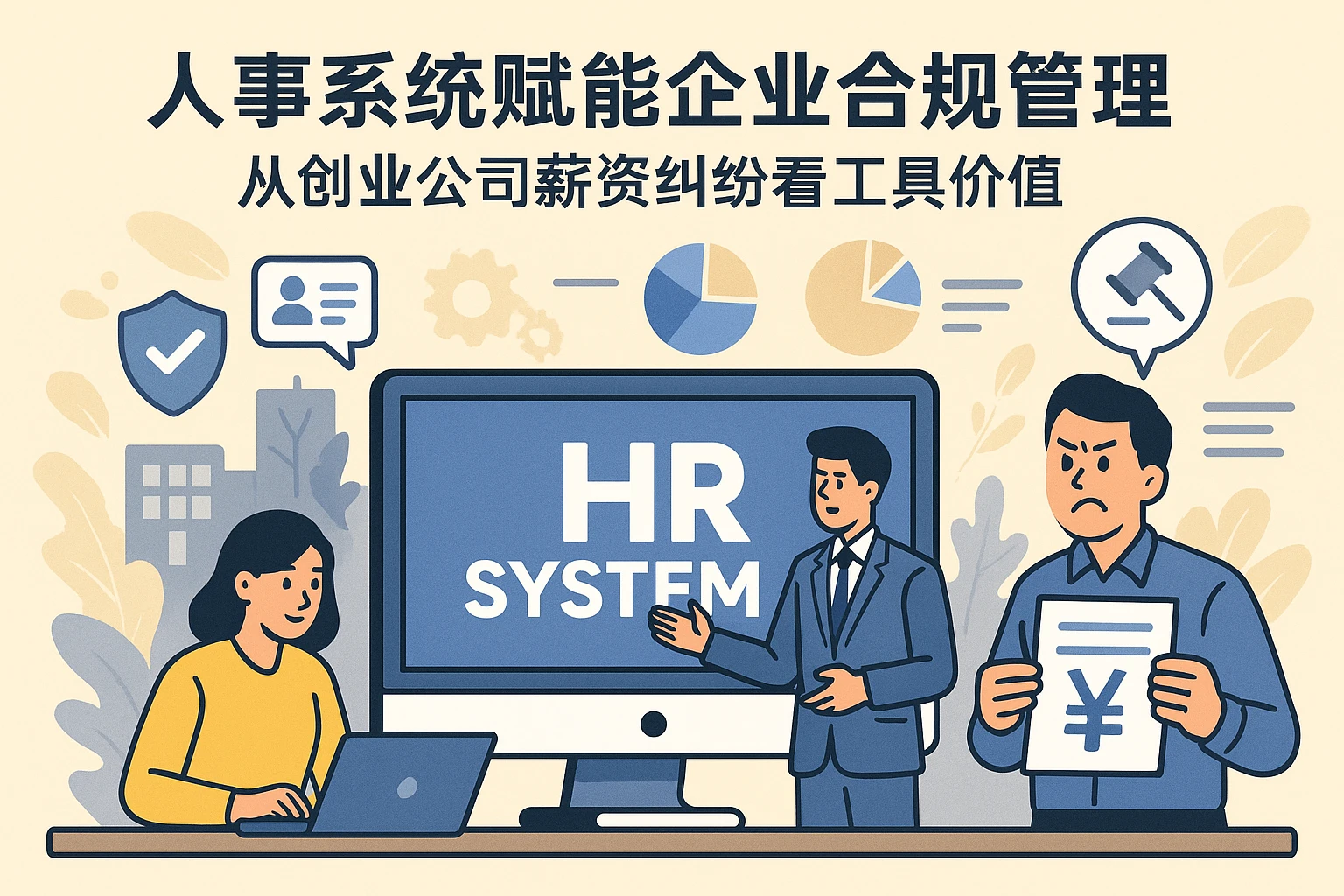 人事系统赋能企业合规管理：从创业公司薪资纠纷看工具价值