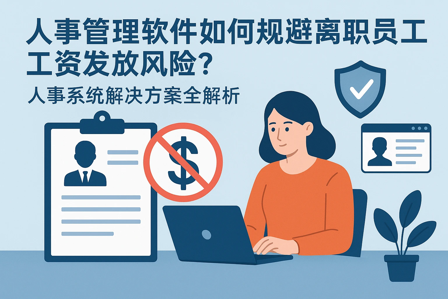 人事管理软件如何规避离职员工工资发放风险？人事系统解决方案全解析