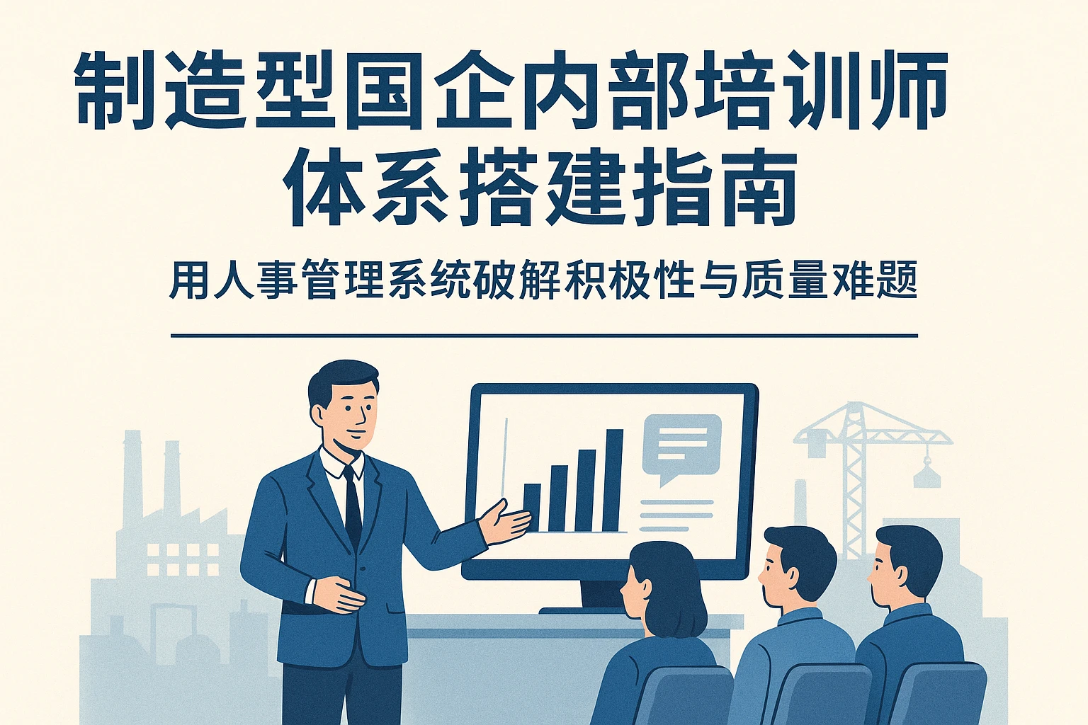 制造型国企内部培训师体系搭建指南：用人事管理系统破解积极性与质量难题
