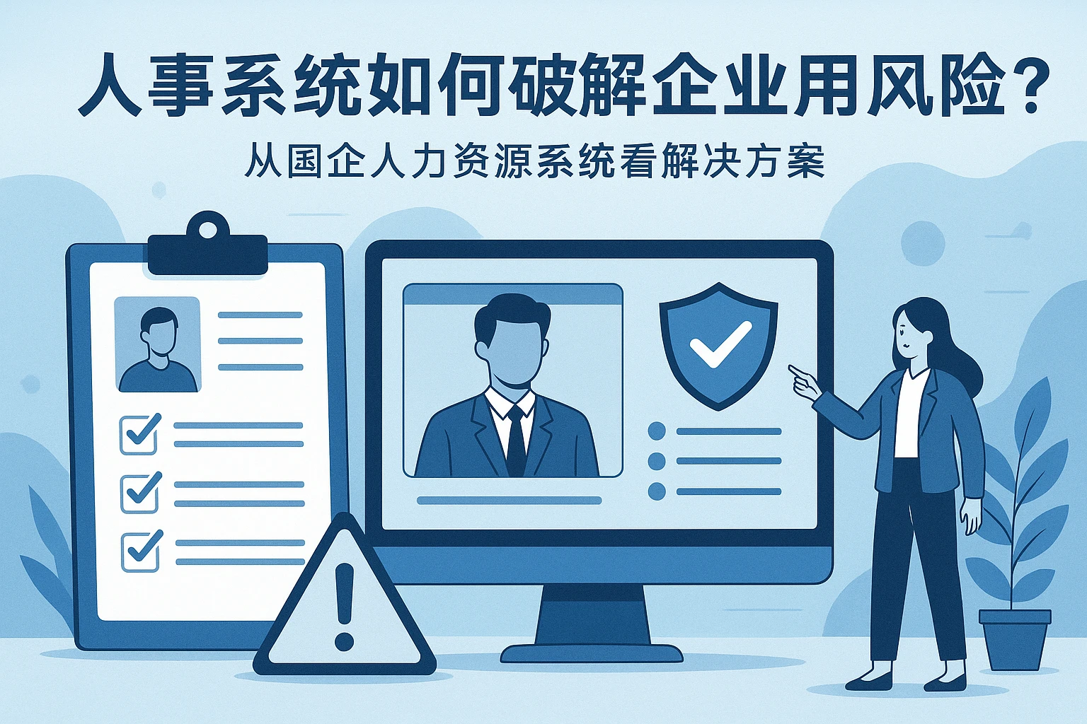 人事系统如何破解企业用工风险？从国企人力资源系统看解决方案