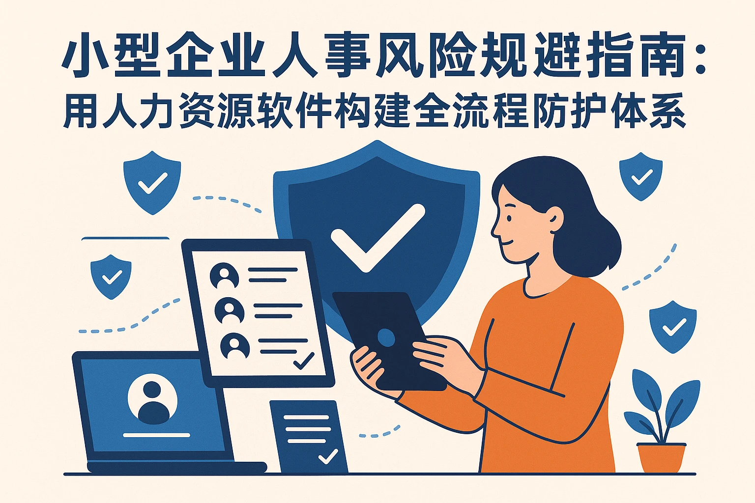 小型企业人事风险规避指南：用人力资源软件构建全流程防护体系