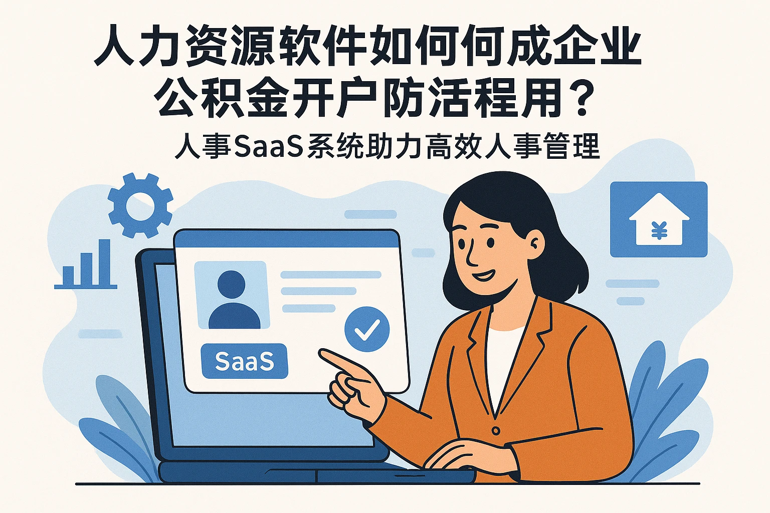 人力资源软件如何简化成都企业公积金开户流程？人事SaaS系统助力高效人事管理