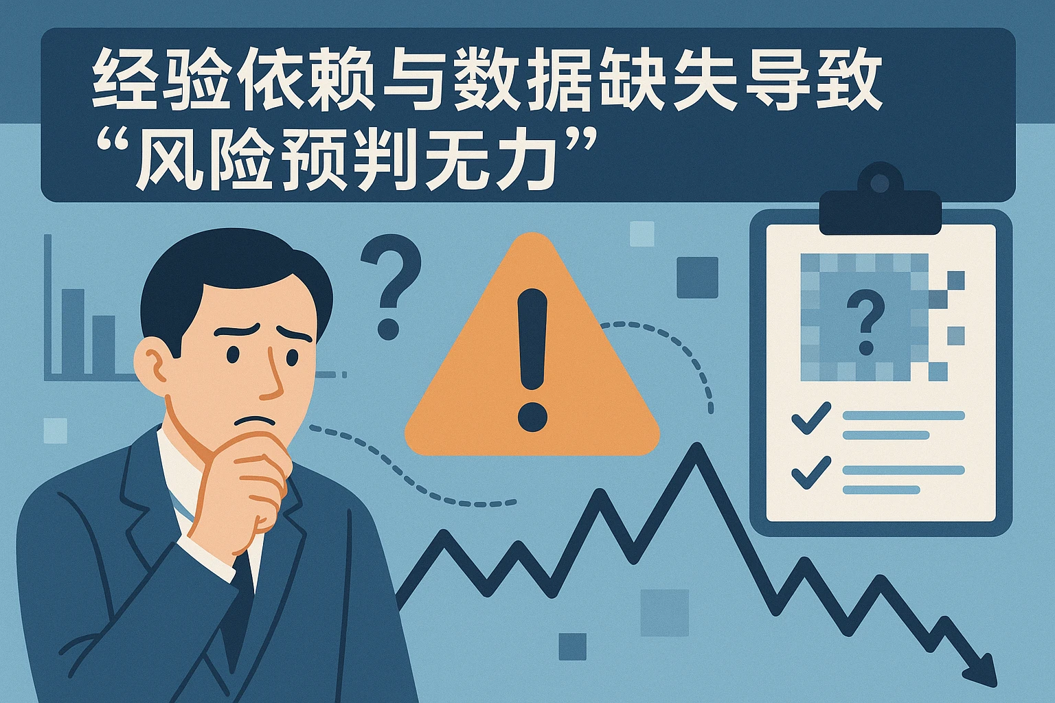 2. 经验依赖与数据缺失导致“风险预判无力”