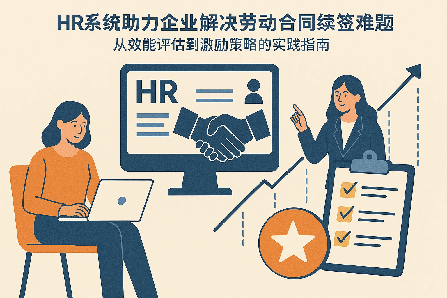 HR系统助力企业解决劳动合同续签难题：从效能评估到激励策略的实践指南