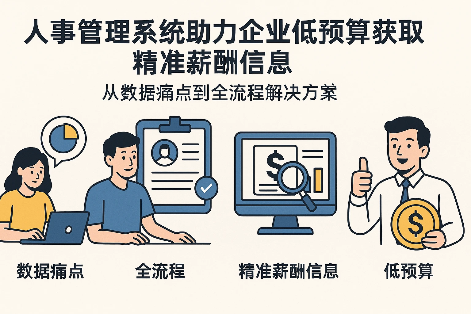 人事管理系统助力企业低预算获取精准薪酬信息：从数据痛点到全流程解决方案